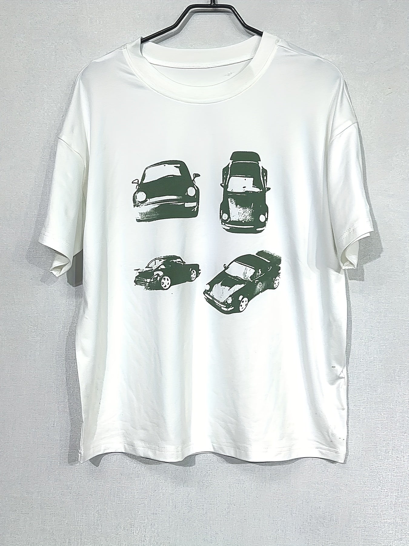 Y2K Vintage Car Graphic T-Shirt