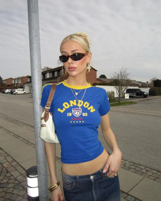 Y2k England Baby Top